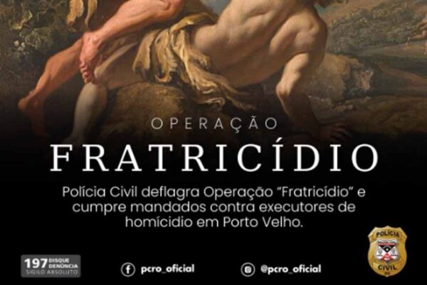 Polícia Civil realiza operação “Fratricídio” e cumpre mandados contra seis investigados por homicídio em Porto Velho