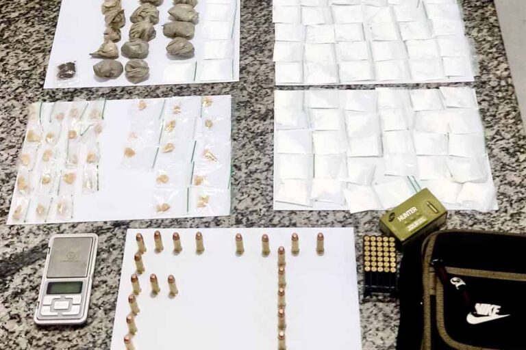 Polícia Militar fecha ponto de tráfico de drogas em Pimenta Bueno