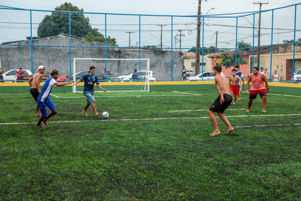 Parque do Abobrão é reaberto como espaço de lazer após revitalização na zona sul de Porto Velho