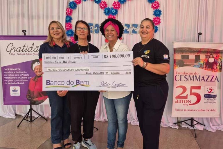 Deputada destina R$ 100 mil ao Centro Social Madre Mazzarello para projeto com jovens