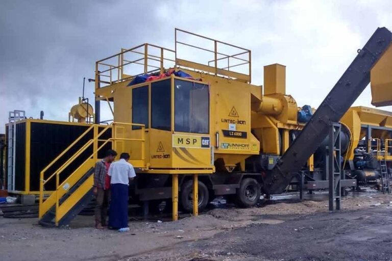Usina de asfalto instalada em Vilhena atende sete municípios do Cone Sul