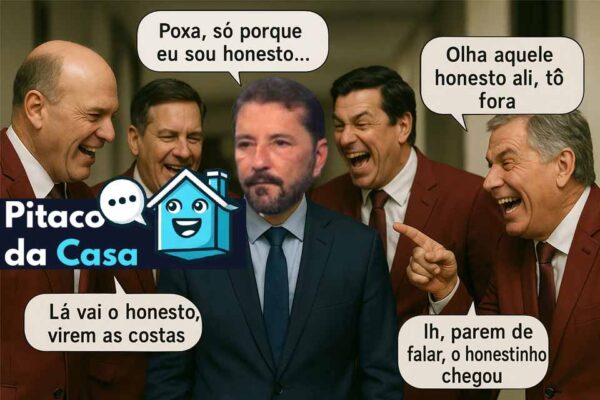 Tirando o exagero do papo furado de “bullying” por ser muito honesto, Hildon vai bem ao encarar perguntas de Robson Oliveira