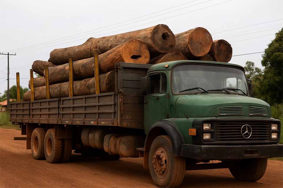Empresa de transporte é condenada em Rondônia por madeira irregular a pagar mais de R$ 18 mil e prestar serviços ambientais