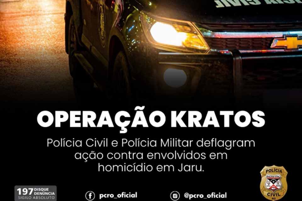 Operação Kratos cumpre mandados e realiza prisões em investigação de homicídio em Jar