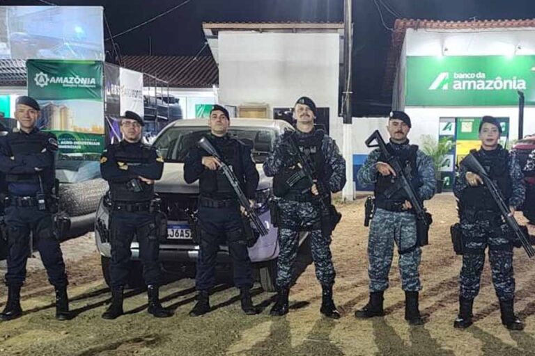 Polícia Militar mobiliza efetivo para garantir segurança durante festa agropecuária em Rolim de Moura