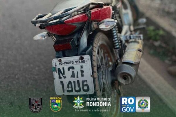 Homem é preso por receptação e adulteração de motocicleta em Guajará-Mirim