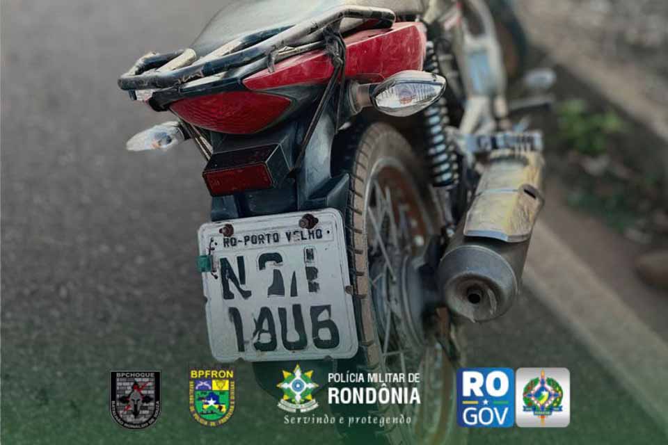 Homem é preso por receptação e adulteração de motocicleta em Guajará-Mirim