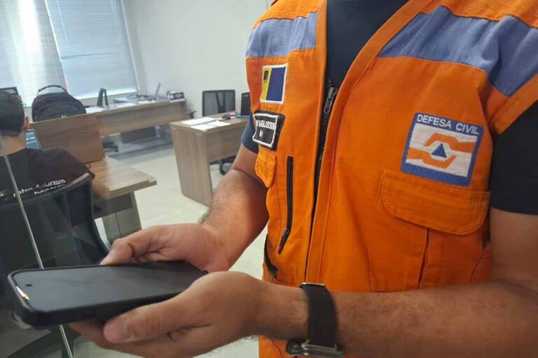 Porto Velho participa do primeiro teste do sistema Defesa Civil Alerta