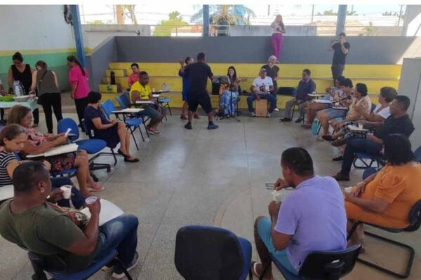 Oficina Canto Chão promove expressão artística no Caps Madeira-Mamoré em Porto Velho
