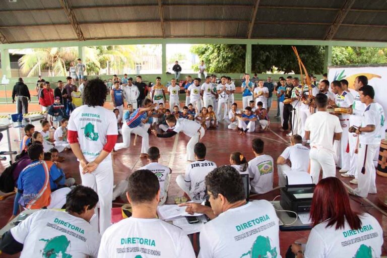 Capoeira marca presença na fase final dos Jogos Intermunicipais de Rondônia 2025 em Ji-Paraná