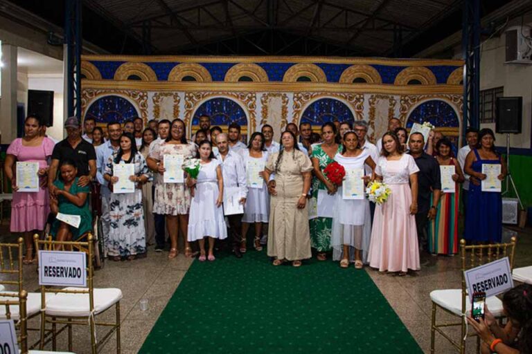Casamento Comunitário oficializa 51 uniões em Guajará-Mirim e Nova Mamoré