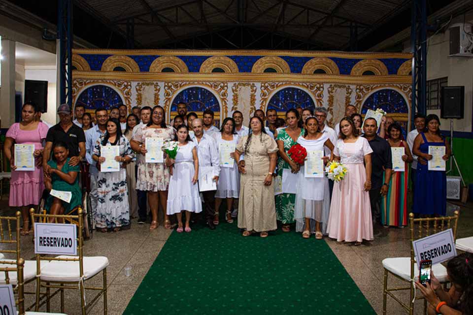 <div style="
                font-size: 18px;
                font-weight: bold;
                color: #0073aa;
                margin-bottom: 5px;
                text-transform: uppercase;
            ">UNIãO CIVIL GRATUITA</div>Casamento Comunitário oficializa 51 uniões em Guajará-Mirim e Nova Mamoré