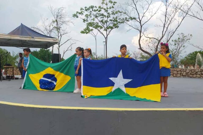 Dia de Brincar reúne crianças no Parque da Cidade em Porto Velho