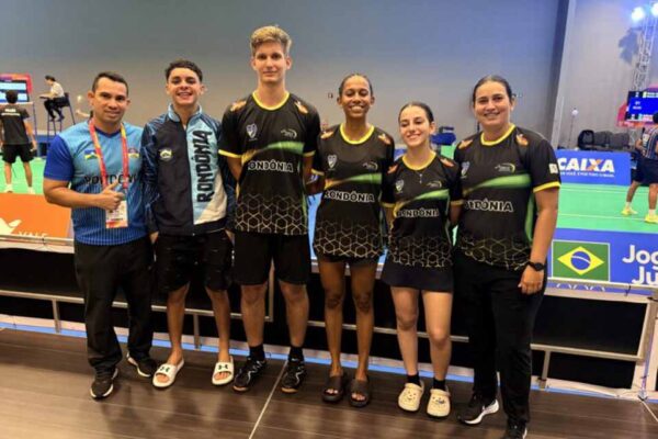Rondônia conquista três medalhas no badminton nos Jogos da Juventude 2025