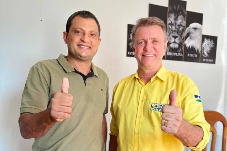 Luizinho Goebel confirma investimentos em Pimenteiras do Oeste