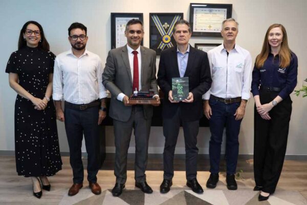 MPRO recebe dirigentes da Usina Hidrelétrica Santo Antônio em visita institucional