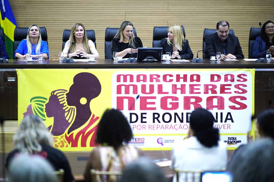 <div style="
                font-size: 18px;
                font-weight: bold;
                color: #0073aa;
                margin-bottom: 5px;
                text-transform: uppercase;
            ">DIREITOS DAS MULHERES</div>Deputada Ieda Chaves participa de audiência e marcha em Rondônia sobre reparação e bem-viver de mulheres negras