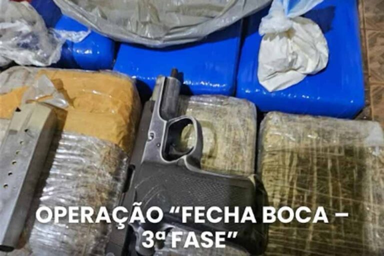 Polícia Civil prende 19 pessoas e apreende drogas e armas na 3ª fase da Operação Fecha Boca em Rondônia