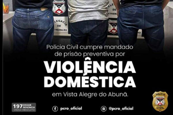 Prisão preventiva é cumprida pela polícia civil em Vista Alegre do Abunã