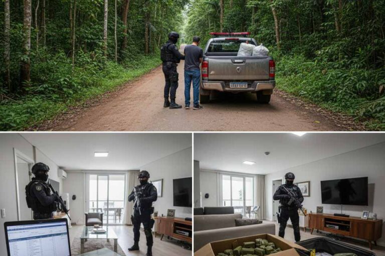Polícia Federal realiza Operação Rota 429 em Rondônia e Espírito Santo contra tráfico de drogas