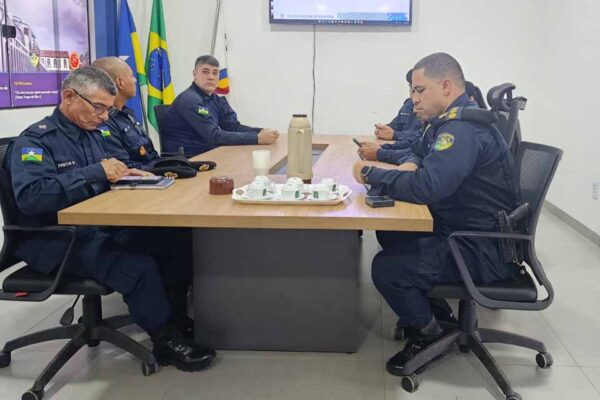 Comando Regional de Policiamento I realiza inspeção no 6º BPM em Guajará-Mirim