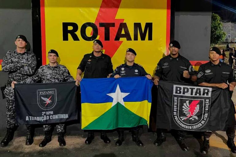 Policial militar de Rondônia conclui curso da ROTAM em Goiás