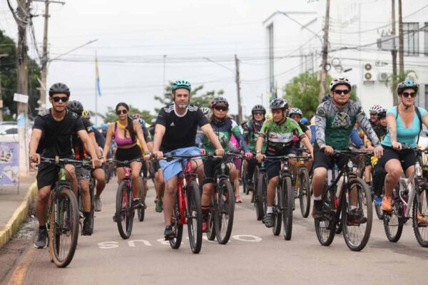 Bike Tour celebra aniversário de Porto Velho com passeio ciclístico