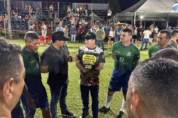 Pedro Fernandes participa da final dos Jogos da Segurança Pública em Ariquemes