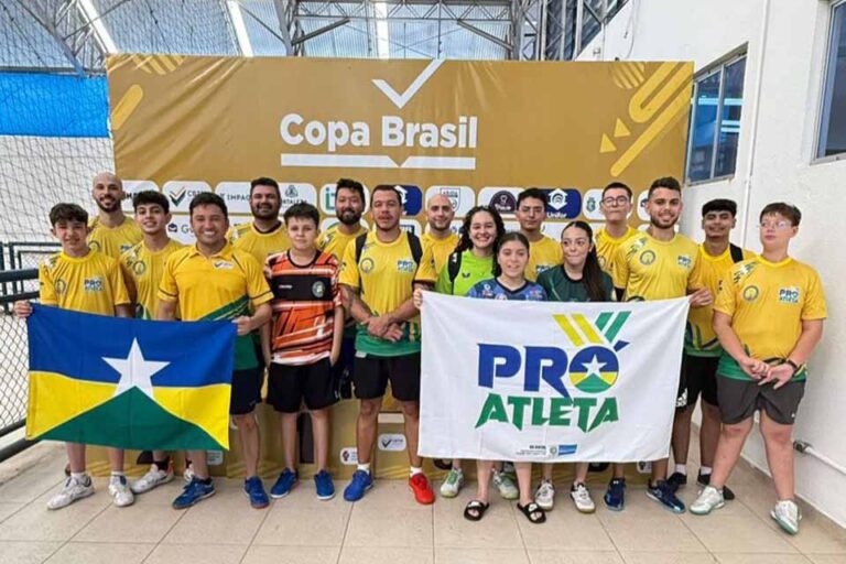 Rondônia conquista 17 medalhas na Copa Brasil de Tênis de Mesa em Fortaleza