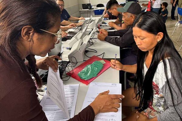 Justiça Itinerante realiza atendimentos à etnia Kaxarari na Ponta do Abunã