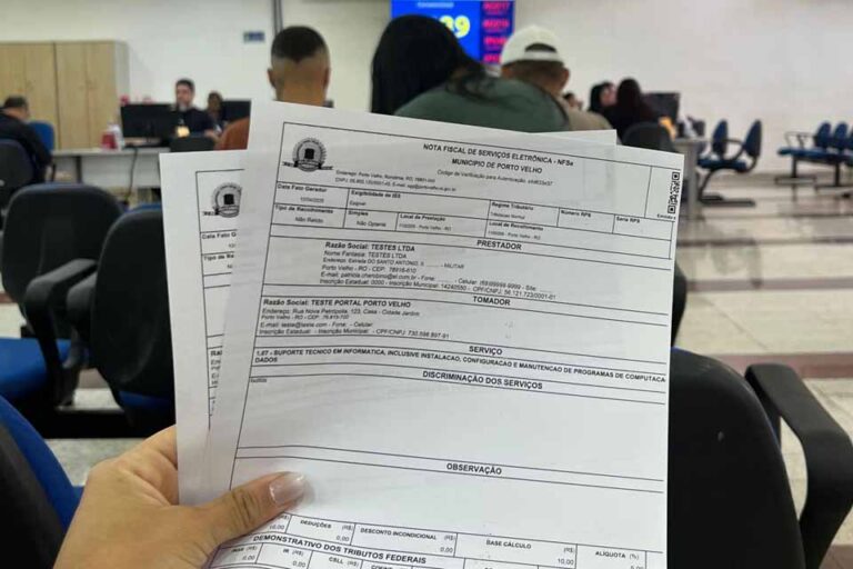 Contribuintes podem usar créditos da NFS-e para abater até 50% do IPTU em Porto Velho
