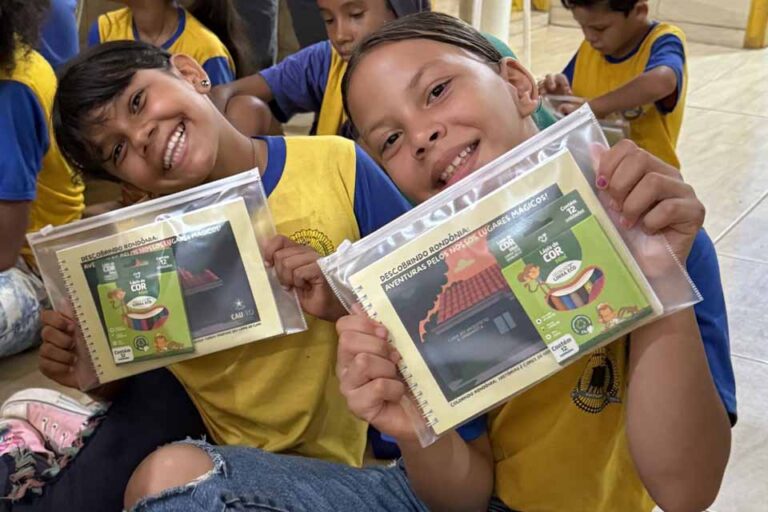 Parceria entre CAU/RO e Semed leva arte e história às escolas municipais de Porto Velho