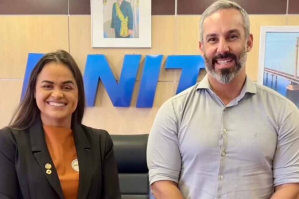 Deputada Dra. Taíssa discute no DNIT andamento da Ponte Binacional entre Guajará-Mirim e Bolívia