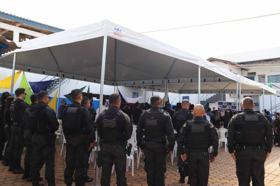 <div style="
                font-size: 18px;
                font-weight: bold;
                color: #0073aa;
                margin-bottom: 5px;
                text-transform: uppercase;
            ">MELHORIAS ESTRUTURAIS</div>Governo de Rondônia entrega Bloco de Atendimento Integrado na unidade prisional de Cacoal