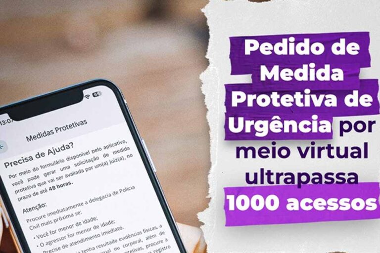 Sistema virtual de pedido de medida protetiva do TJRO ultrapassa mil acessos
