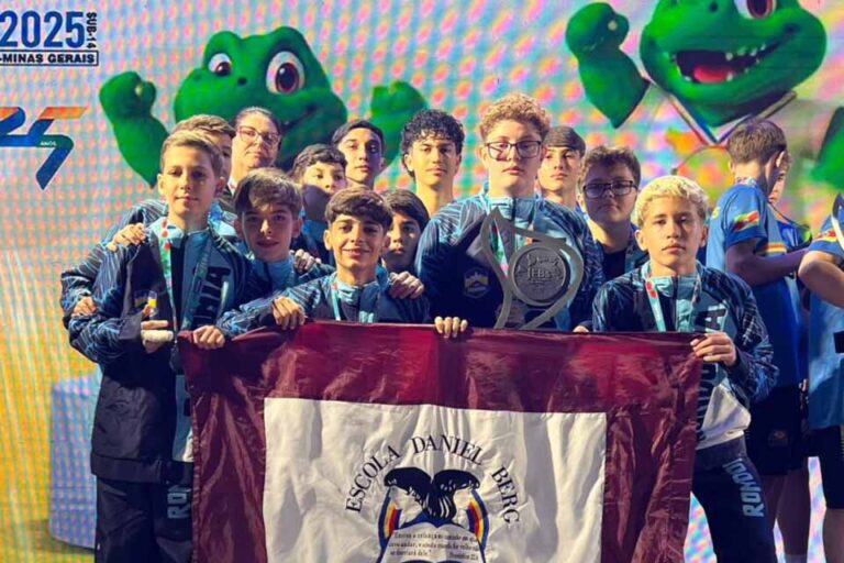 Atletas rondonienses encerram Jogos Escolares Brasileiros com medalhas no karatê e handebol