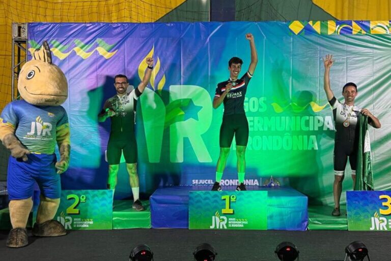 Ciclismo reúne atletas de 14 municípios e define campeões nos Jogos Intermunicipais de Rondônia