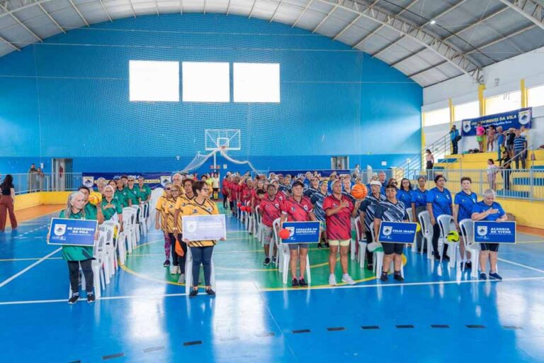 Jogos Municipais da Terceira Idade acontecem em novembro na Vila Olímpica Chiquilito Erse