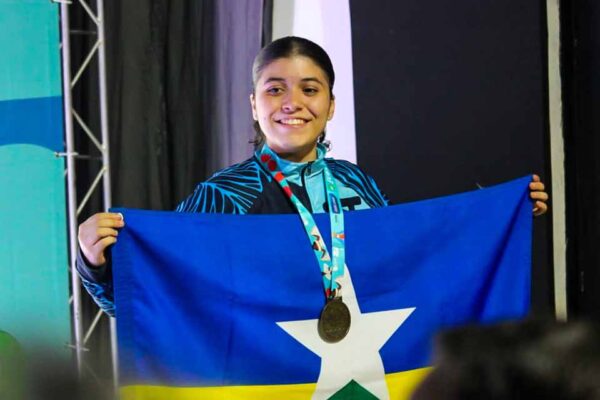 Estudante de 13 anos conquista medalha para Rondônia nos Jogos Escolares Brasileiros