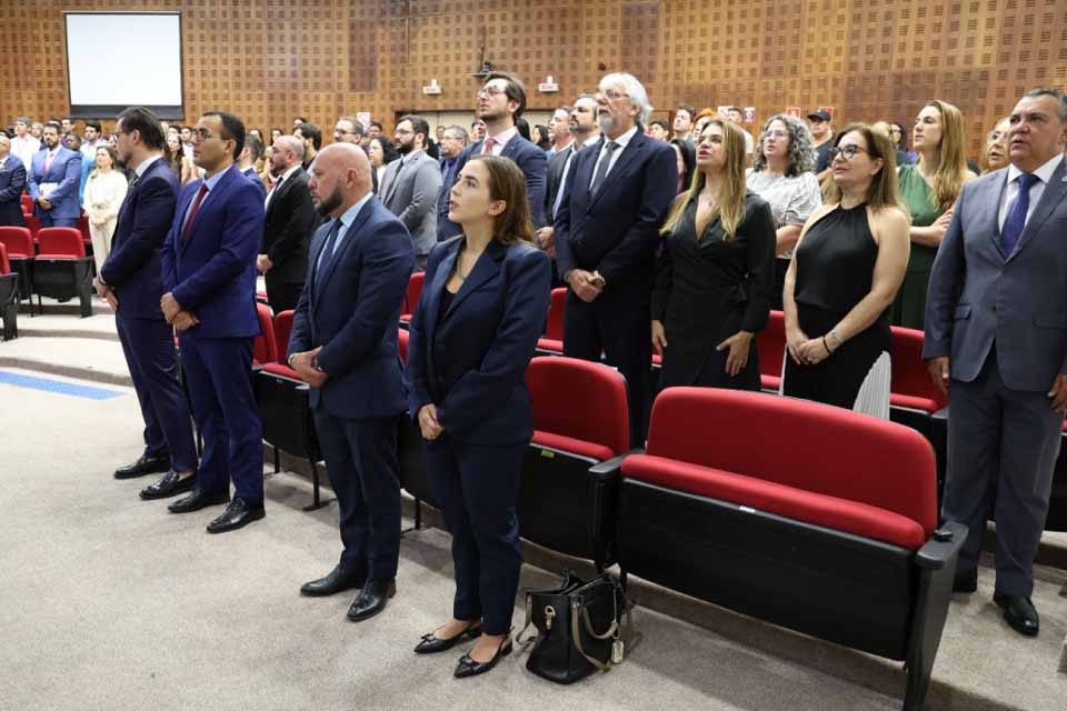 <div style="
                font-size: 18px;
                font-weight: bold;
                color: #0073aa;
                margin-bottom: 5px;
                text-transform: uppercase;
            ">POSSE PROCURADORES</div>Nova gestão do MPT toma posse para o biênio 2025/2027 em Rondônia e Acre