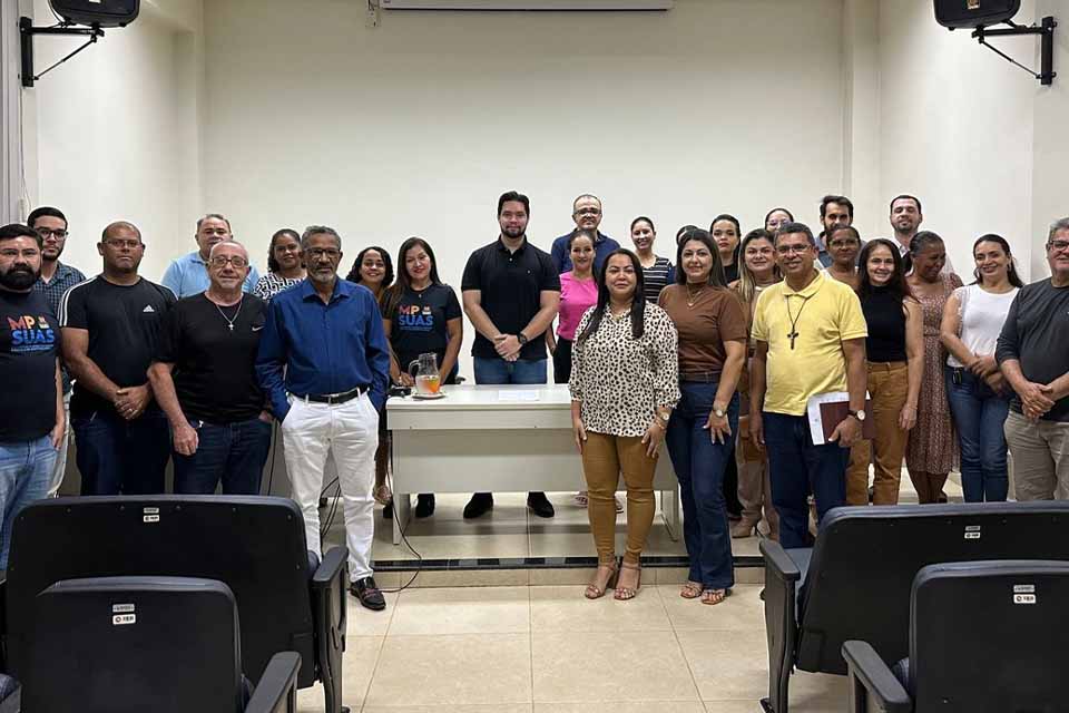 <div style="
                font-size: 18px;
                font-weight: bold;
                color: #0073aa;
                margin-bottom: 5px;
                text-transform: uppercase;
            ">ESCUTA ESPECIALIZADA</div>MPRO acompanha implementação de lei sobre escuta especializada e realiza ações técnicas em Machadinho do Oeste
