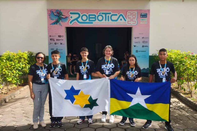 Estudantes de Ji-Paraná representam Rondônia em mostra nacional de robótica no Espírito Santo