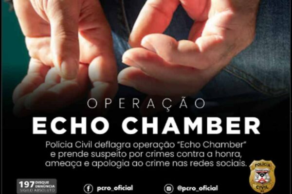 Polícia Civil deflagra operação “Echo Chamber” em Pimenta Bueno