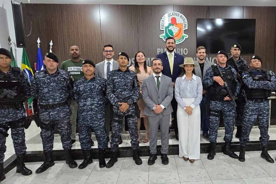 <div style="
                font-size: 18px;
                font-weight: bold;
                color: #0073aa;
                margin-bottom: 5px;
                text-transform: uppercase;
            ">COMBATE à CRIMINALIDADE</div>Câmara de Ariquemes concede Moção de Aplauso à Força Tática do 7º BPM