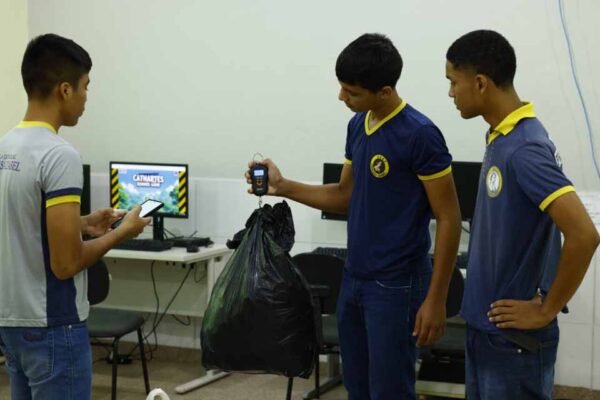 Estudantes rondonienses levam aplicativo de reciclagem à Mostratec 2025