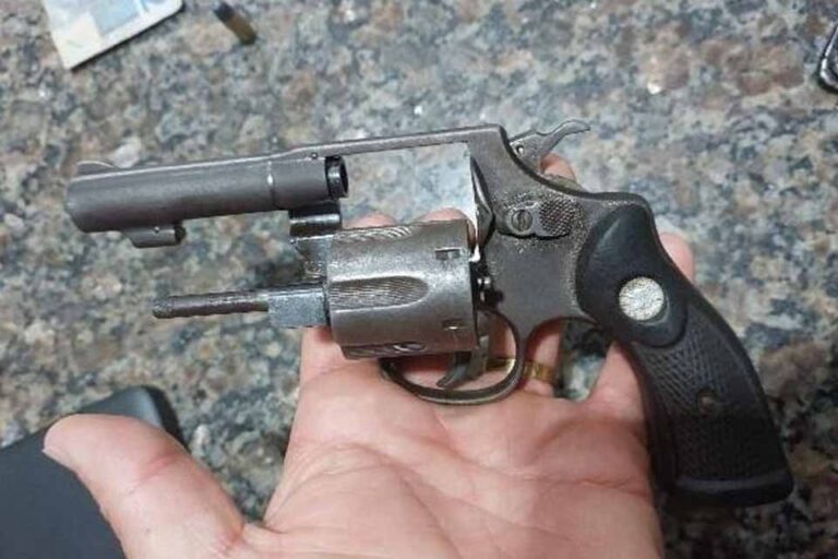 Polícia Militar intercepta suspeitos em Cacoal e apreende revólver calibre .32