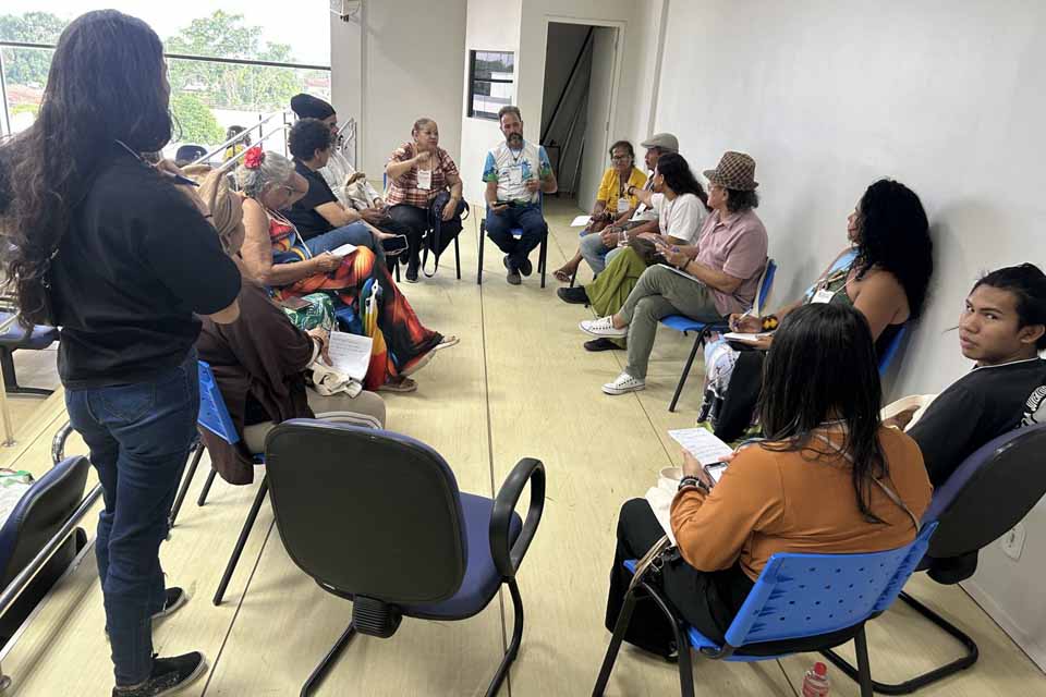 <div style="
                font-size: 18px;
                font-weight: bold;
                color: #0073aa;
                margin-bottom: 5px;
                text-transform: uppercase;
            ">EVENTO</div>5ª Conferência Municipal de Cultura reúne setores artísticos e promove debates em Porto Velho