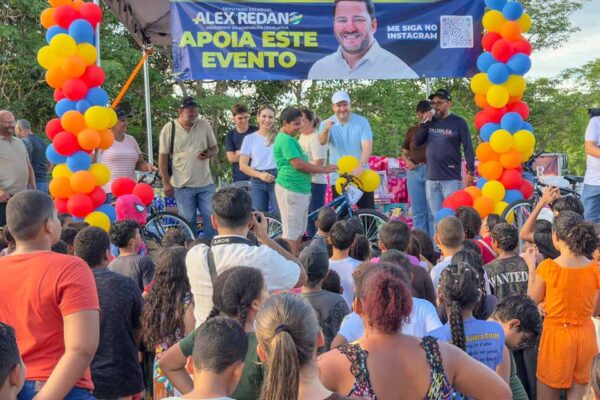 Deputado Alex Redano realiza evento do Dia das Crianças em Ariquemes