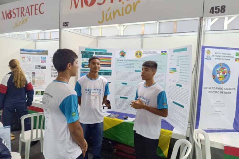 Estudantes de Rondônia participam de mostra internacional de ciência e tecnologia no Rio Grande do Sul
