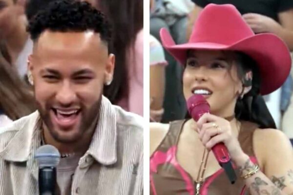 Neymar e Ana Castela dividem palco no Altas Horas com dueto e observações do público